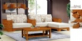 012B solid wood sofa