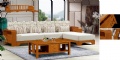 015 Thailand Rubber Wood Sofa