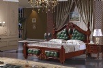 1806 solid wood bed